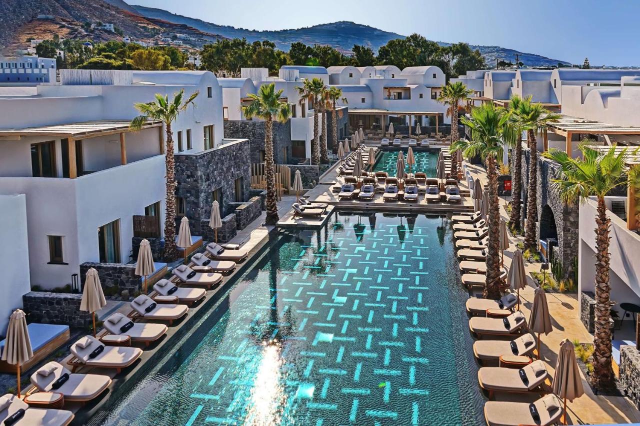 Radisson Blu Zaffron Resort, Santorini (Adults Only) Kamari  Bagian luar foto