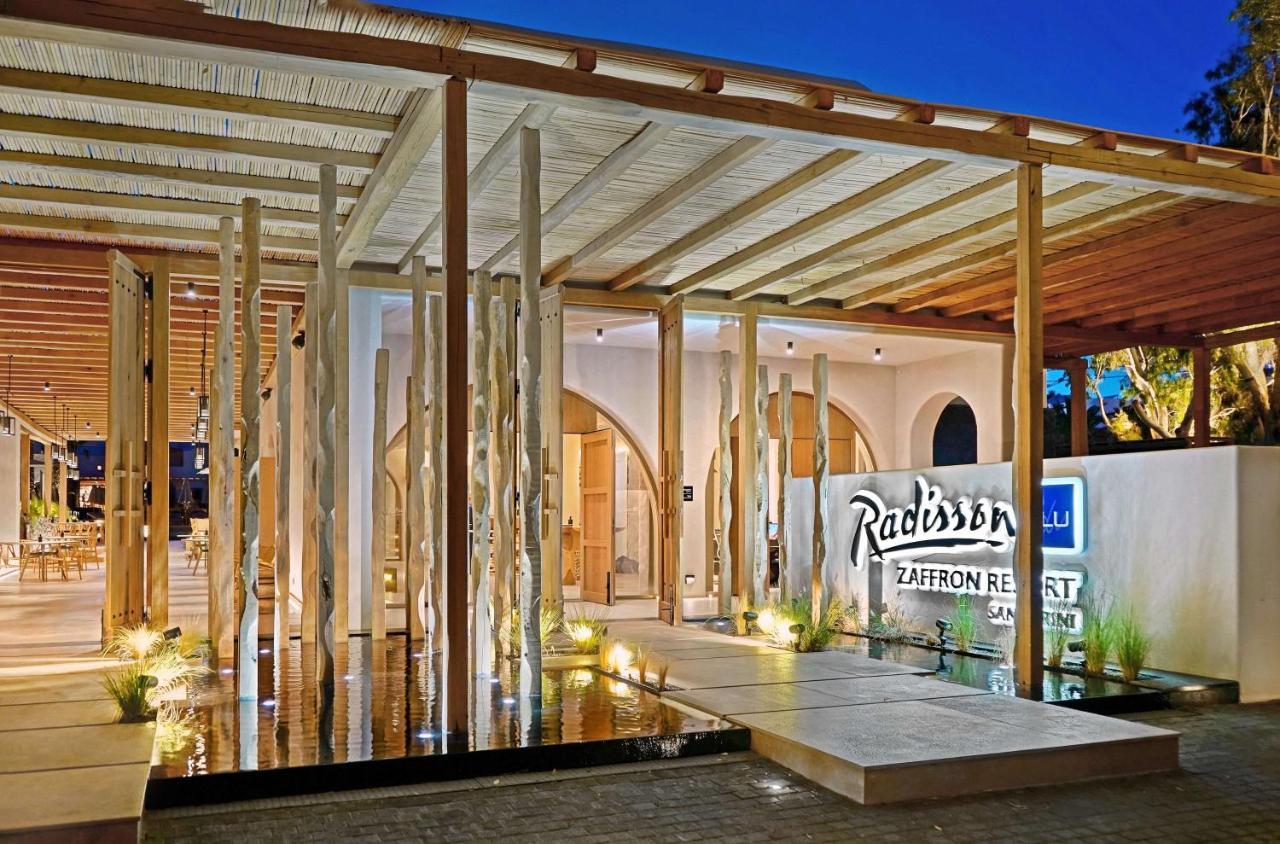 Radisson Blu Zaffron Resort, Santorini (Adults Only) Kamari  Bagian luar foto